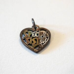 James Avery Sterling Silver Special Sister Charm